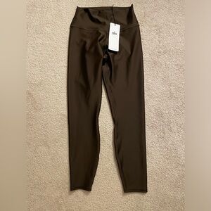 alo 7/8 Airlift High-Waist Leggings (Espresso)